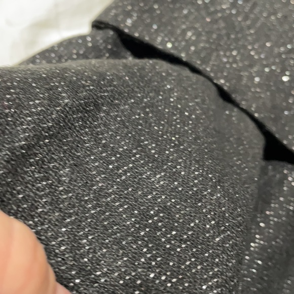 Deux par Deux 5 black shimmer drop waist dress NWT - Picture 4 of 9